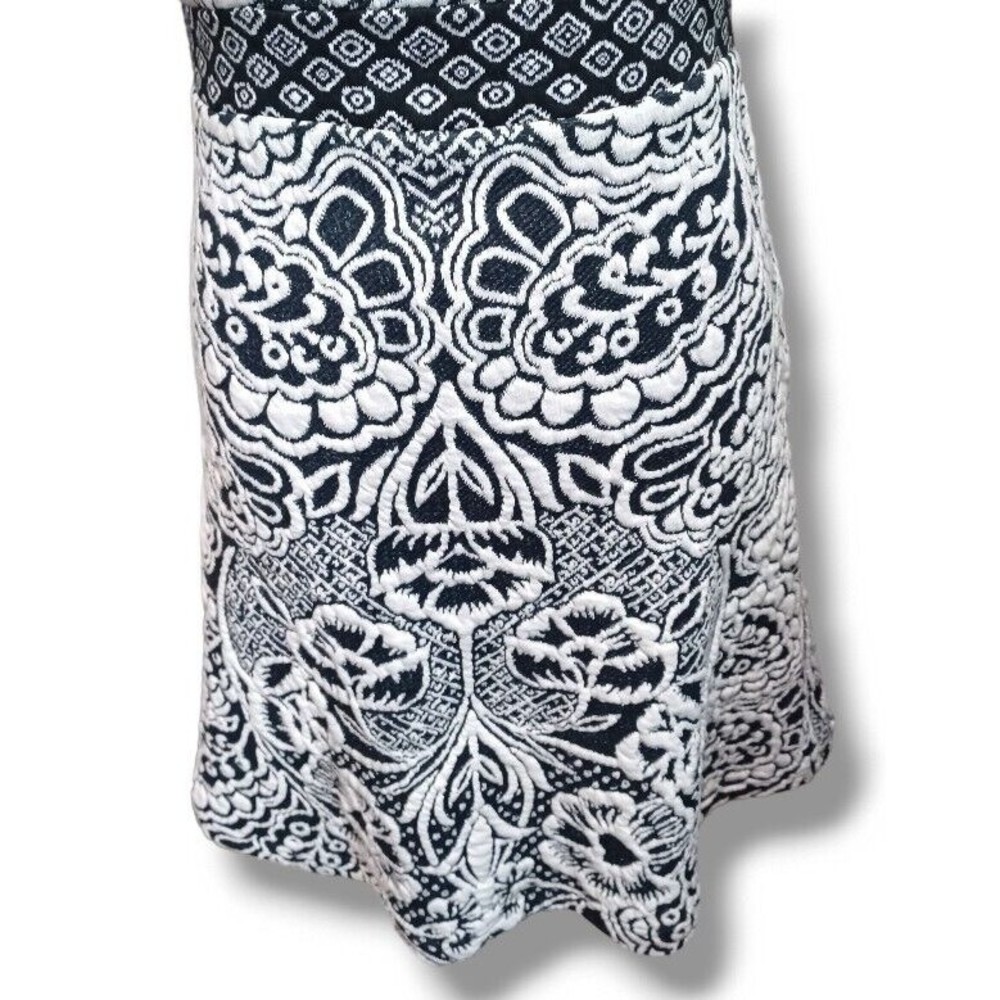 ett:twa Anthropologie Lined Womens XS Black White Sleeveless Valery Shift Dress - Picture 11 of 16
